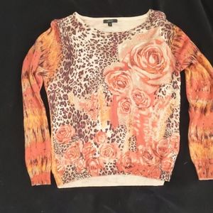 Parisian cozy orange and leopard.